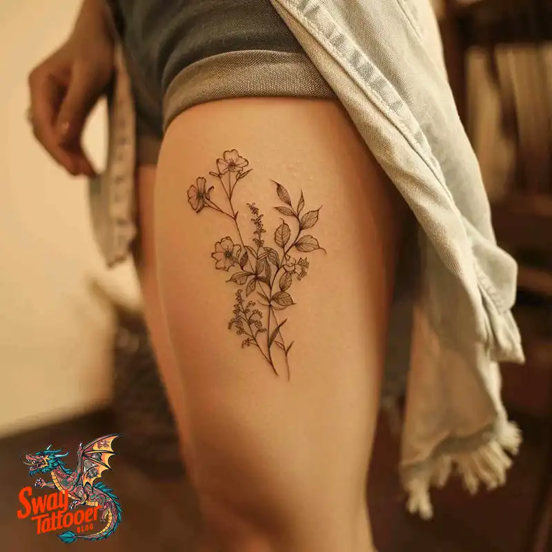 130 Thigh Tattoo Ideas: Bold and Beautiful Designs 4 thigh tattoo