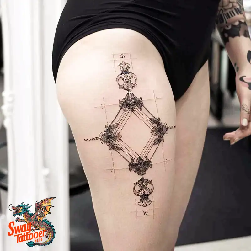 130 Thigh Tattoo Ideas: Bold and Beautiful Designs 119 thigh tattoo