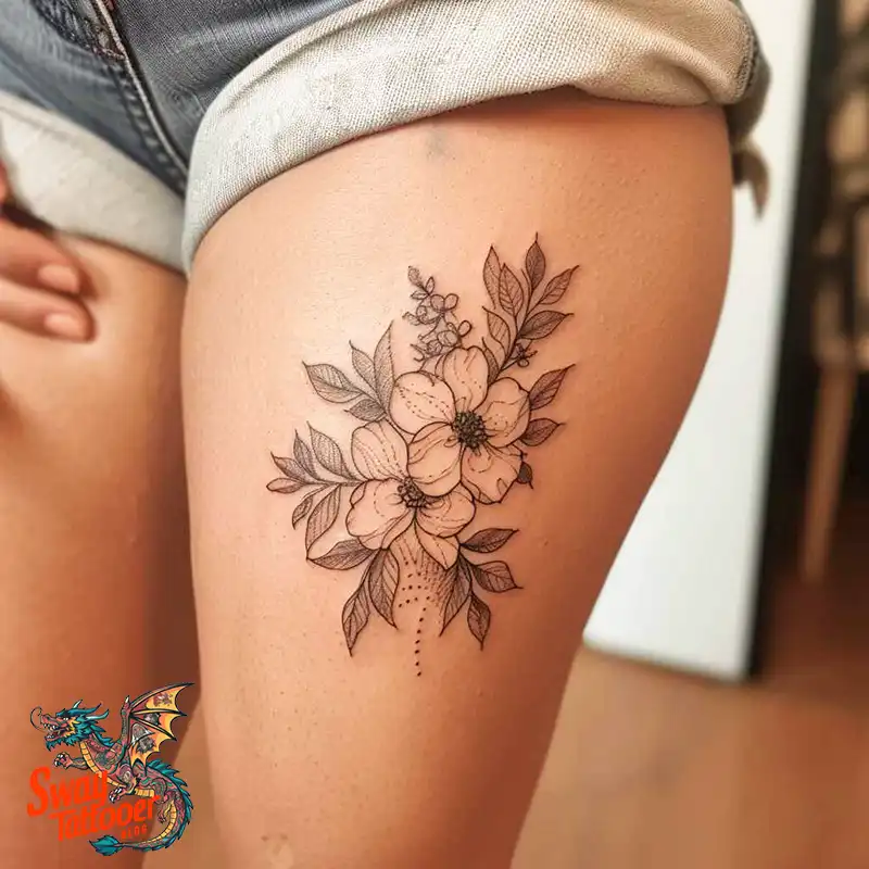 130 Thigh Tattoo Ideas: Bold and Beautiful Designs 115 thigh tattoo