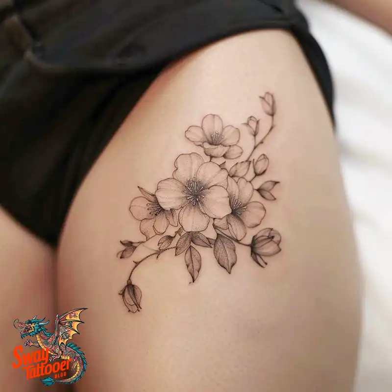 130 Thigh Tattoo Ideas: Bold and Beautiful Designs 114 thigh tattoo