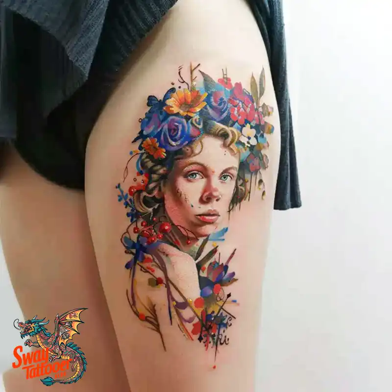 130 Thigh Tattoo Ideas: Bold and Beautiful Designs 112 thigh tattoo