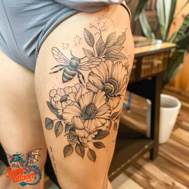 130 Thigh Tattoo Ideas: Bold and Beautiful Designs 96 thigh tattoo