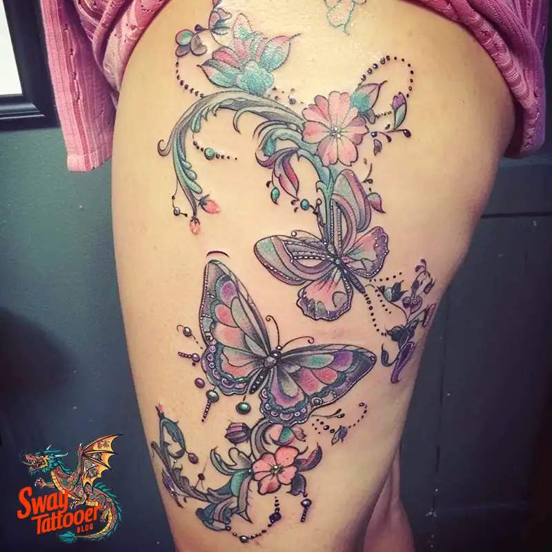 130 Thigh Tattoo Ideas: Bold and Beautiful Designs 128 thigh tattoo