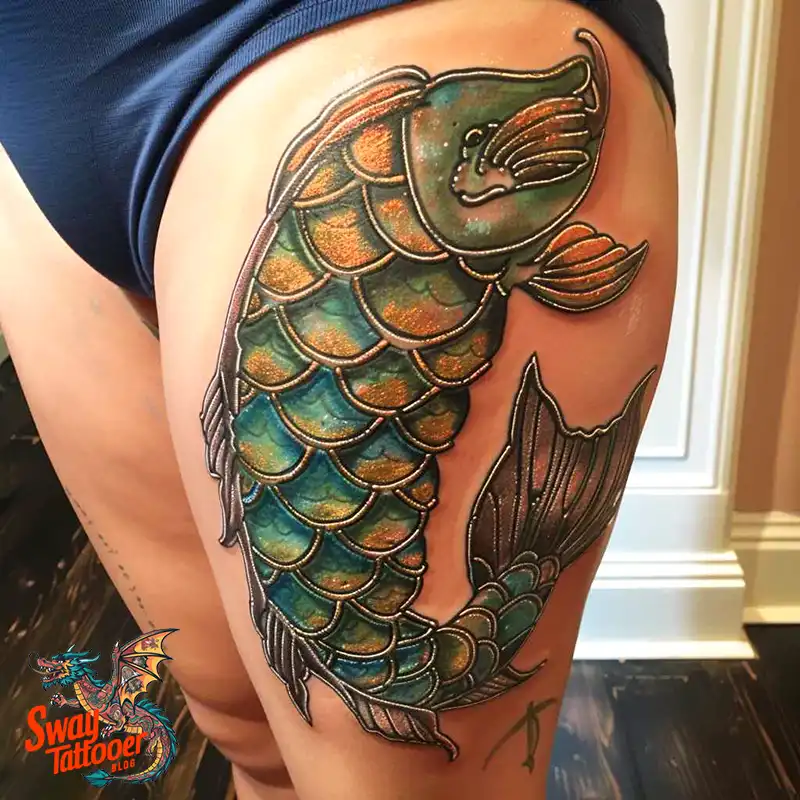 130 Thigh Tattoo Ideas: Bold and Beautiful Designs 126 thigh tattoo