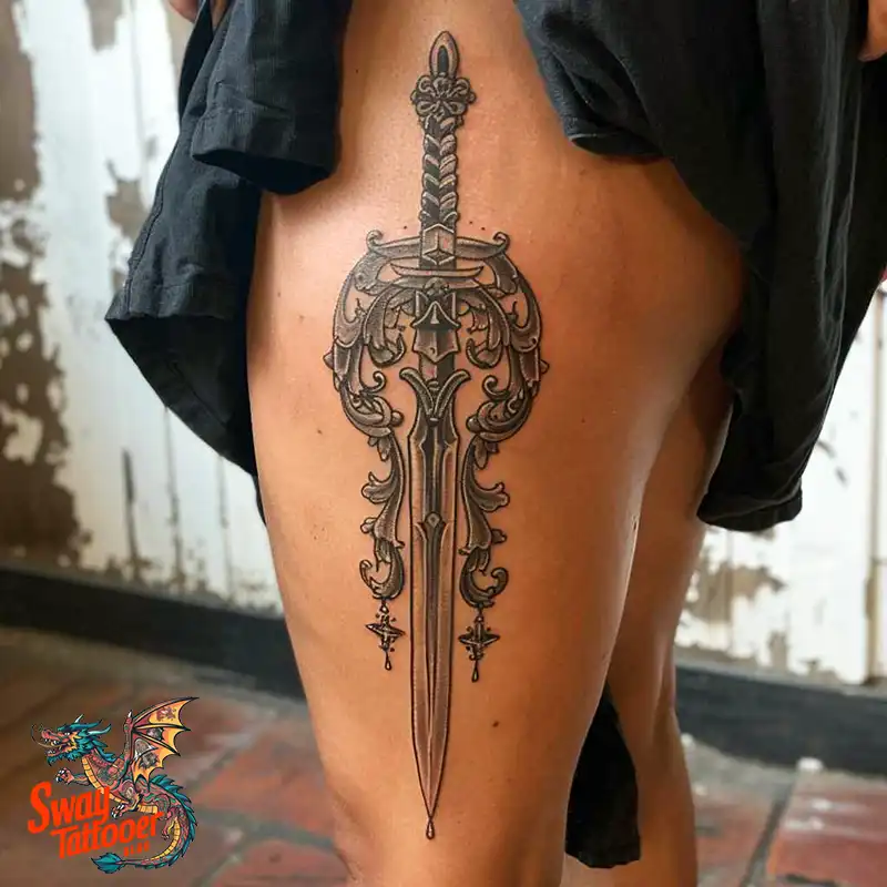 130 Thigh Tattoo Ideas: Bold and Beautiful Designs 43 thigh tattoo
