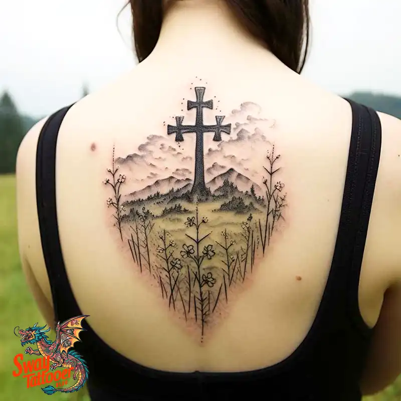 75 Three Crosses Tattoo Design Ideas: Symbolism and Styles 52 Three Crosses Tattoo