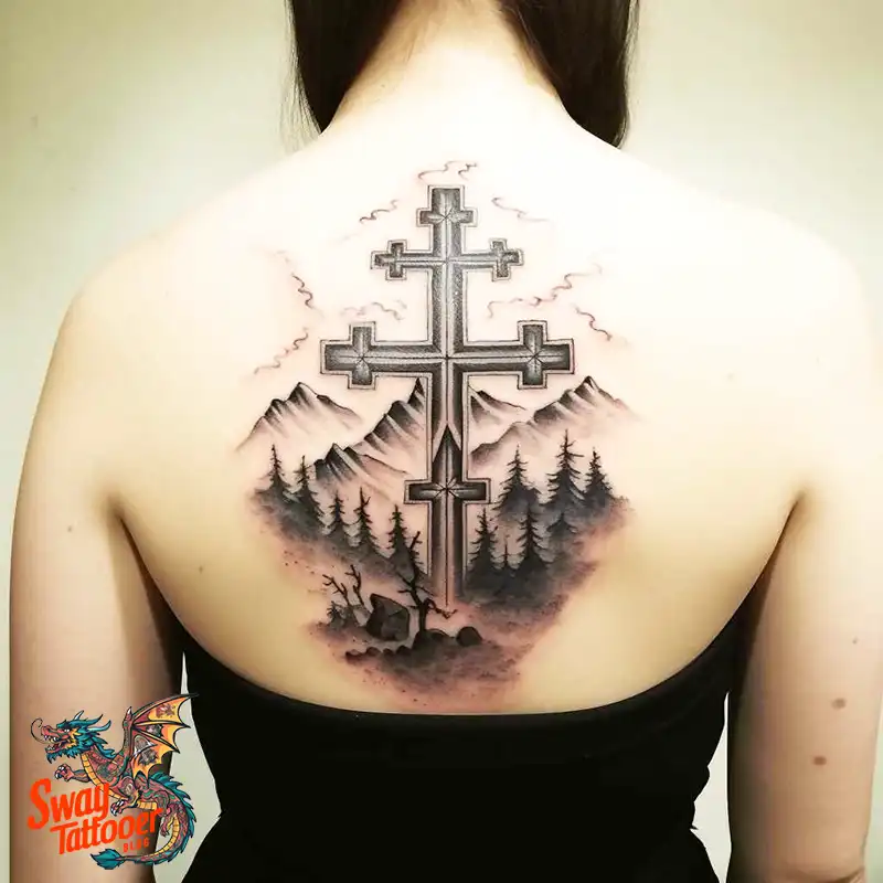 75 Three Crosses Tattoo Design Ideas: Symbolism and Styles 48 Three Crosses Tattoo