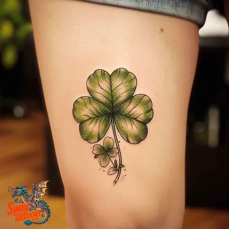 75 Three Leaf Clover Tattoo Designs: Symbolism and Style 72 Three Leaf Clover Tattoo