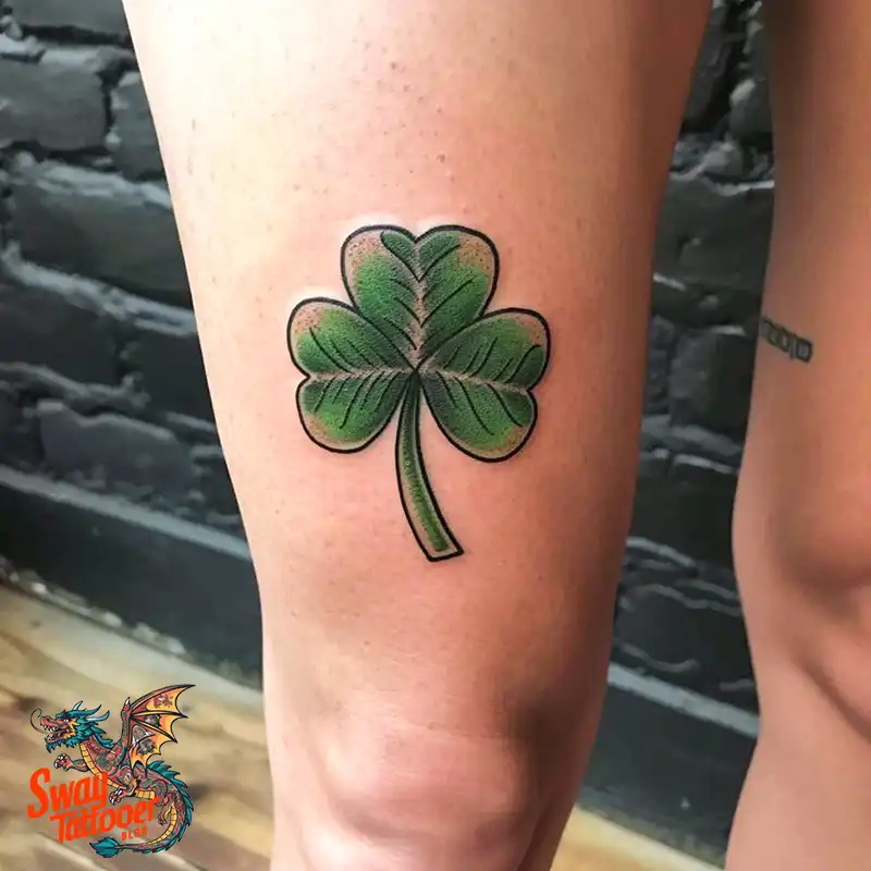 75 Three Leaf Clover Tattoo Designs: Symbolism and Style 60 Three Leaf Clover Tattoo