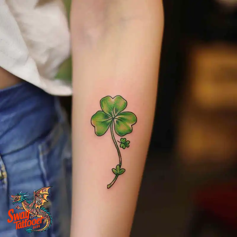 75 Three Leaf Clover Tattoo Designs: Symbolism and Style 58 Three Leaf Clover Tattoo