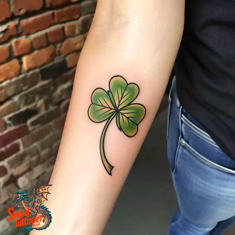75 Three Leaf Clover Tattoo Designs: Symbolism and Style 57 Three Leaf Clover Tattoo