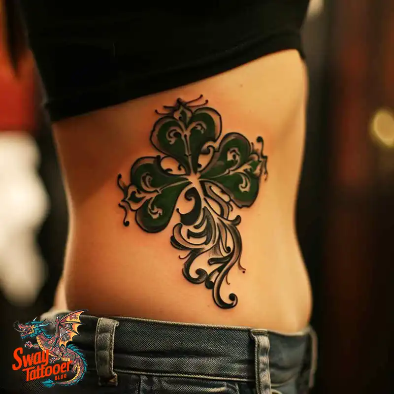 75 Three Leaf Clover Tattoo Designs: Symbolism and Style 47 Three Leaf Clover Tattoo