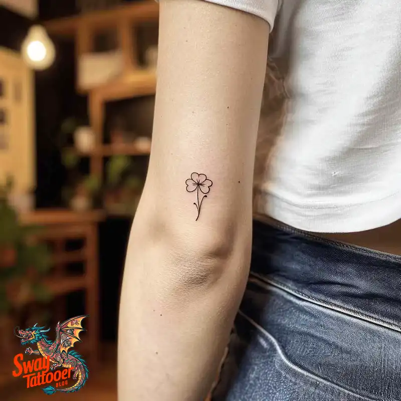 75 Three Leaf Clover Tattoo Designs: Symbolism and Style 41 Three Leaf Clover Tattoo