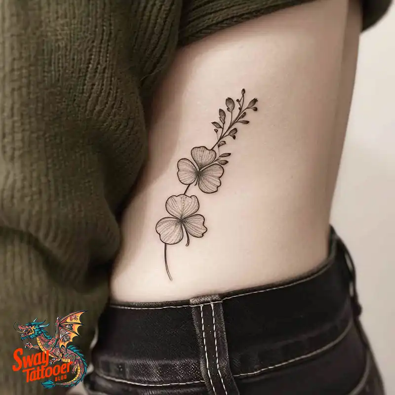 75 Three Leaf Clover Tattoo Designs: Symbolism and Style 35 Three Leaf Clover Tattoo