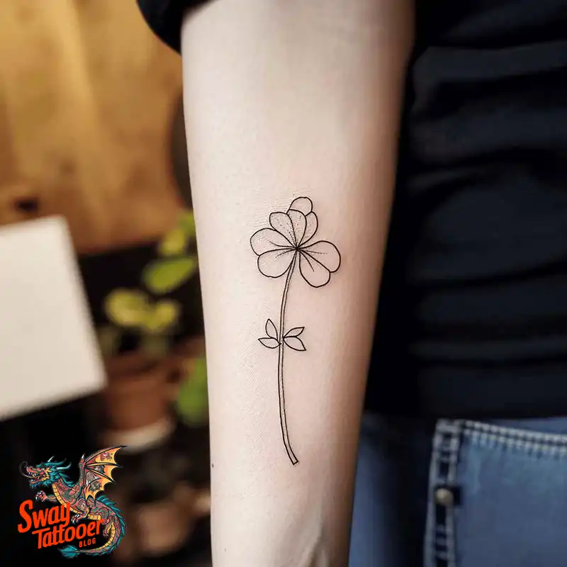 75 Three Leaf Clover Tattoo Designs: Symbolism and Style 26 Three Leaf Clover Tattoo