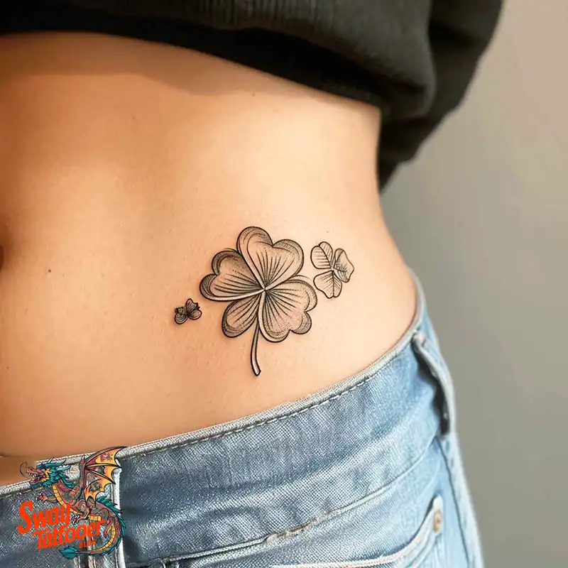 75 Three Leaf Clover Tattoo Designs: Symbolism and Style 27 Three Leaf Clover Tattoo