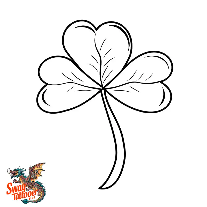 75 Three Leaf Clover Tattoo Designs: Symbolism and Style 22 Three Leaf Clover Tattoo