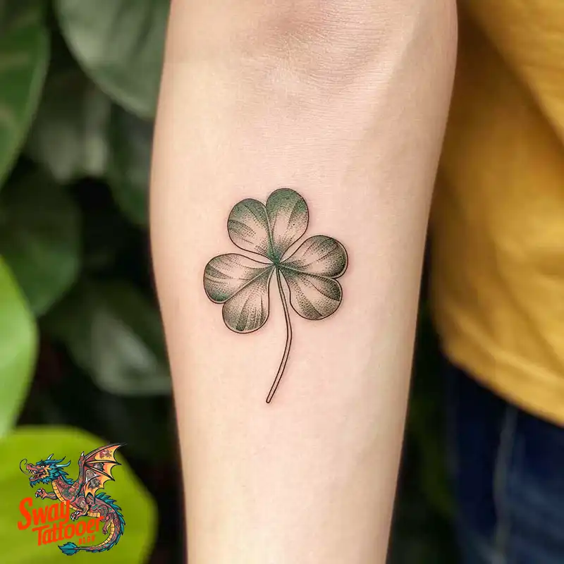75 Three Leaf Clover Tattoo Designs: Symbolism and Style 20 Three Leaf Clover Tattoo