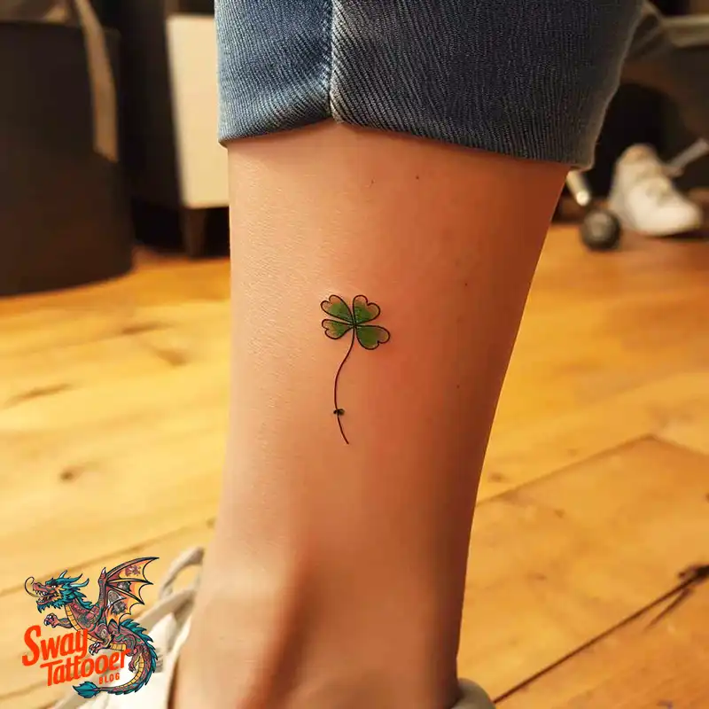 75 Three Leaf Clover Tattoo Designs: Symbolism and Style 14 Three Leaf Clover Tattoo