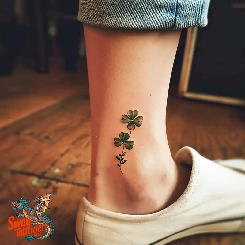 75 Three Leaf Clover Tattoo Designs: Symbolism and Style 13 Three Leaf Clover Tattoo