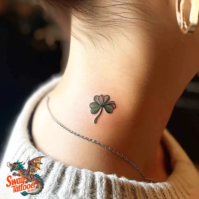75 Three Leaf Clover Tattoo Designs: Symbolism and Style 11 Three Leaf Clover Tattoo
