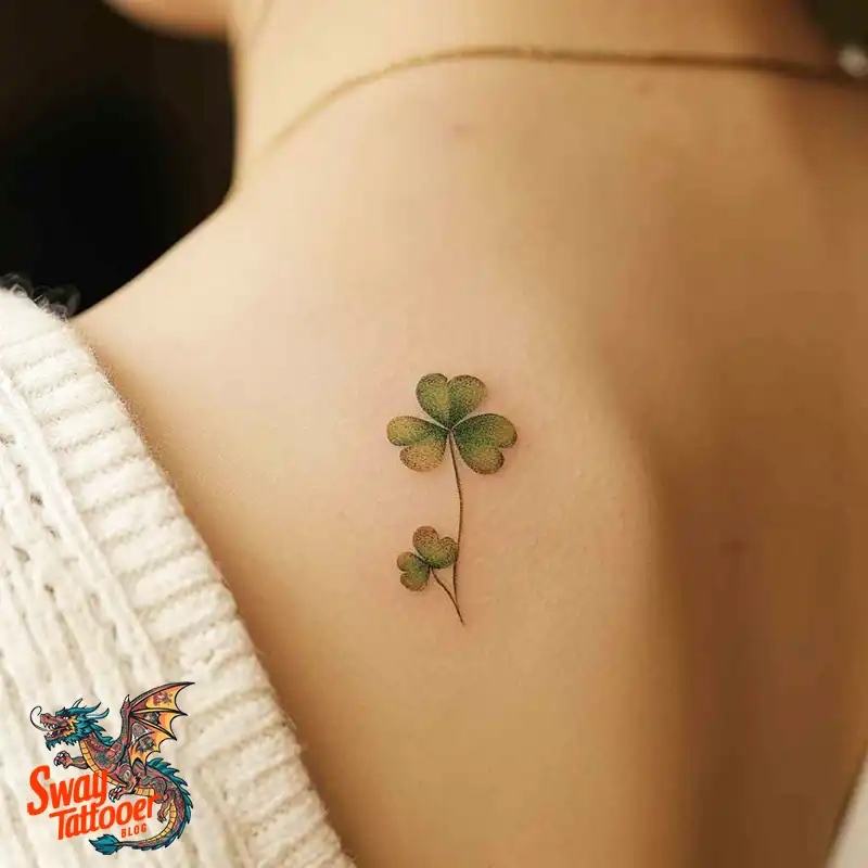 75 Three Leaf Clover Tattoo Designs: Symbolism and Style 10 Three Leaf Clover Tattoo