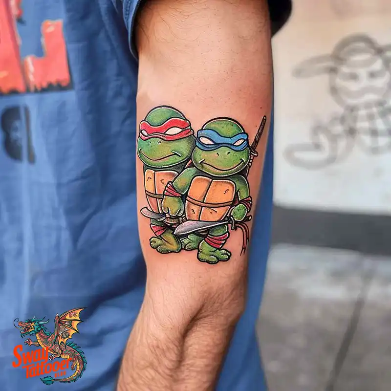 140 Teenage Mutant Ninja Turtles (TMNT) Tattoo Designs 80 TMNT tattoo