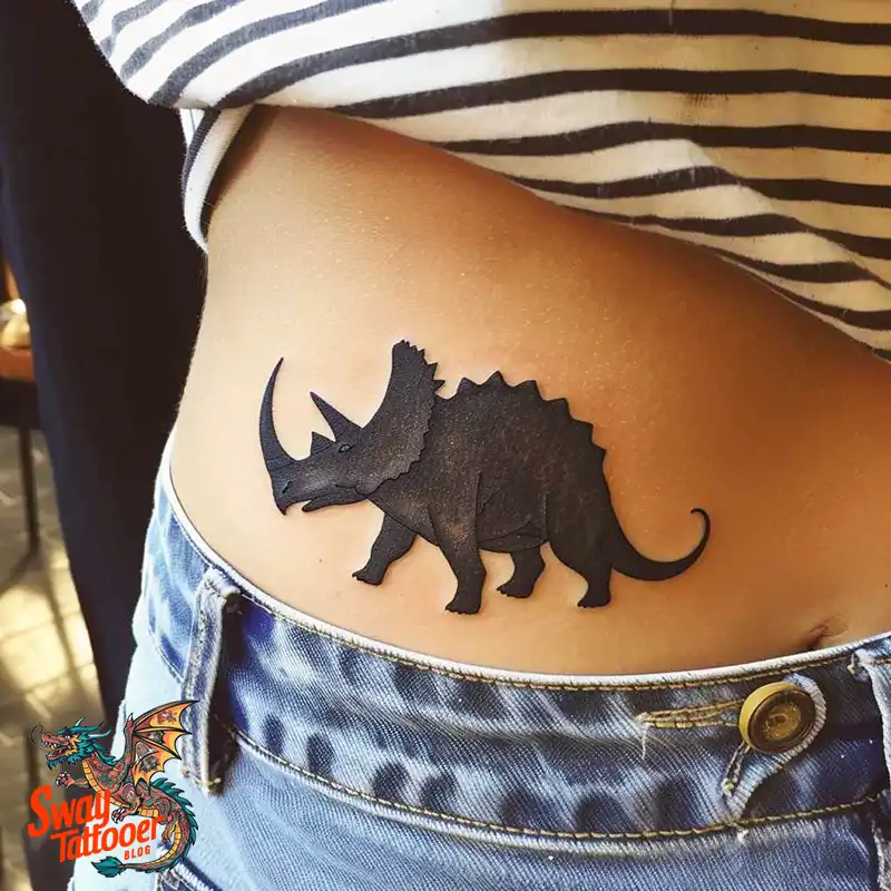 120 Triceratops Tattoo Design Ideas: Roaring Bold Ink 112 triceratops tattoo
