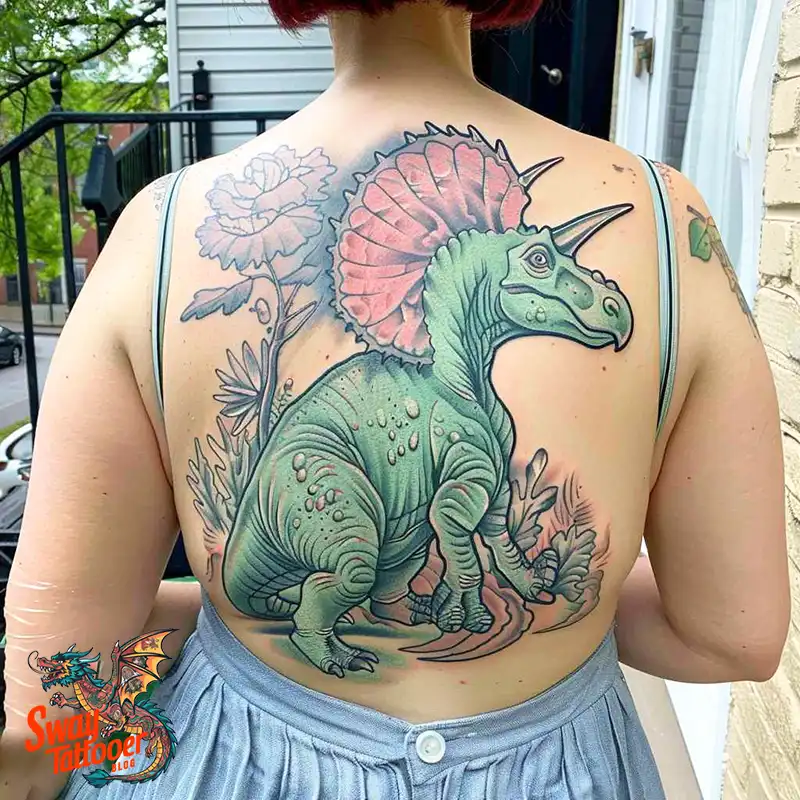 120 Triceratops Tattoo Design Ideas: Roaring Bold Ink 2 triceratops tattoo
