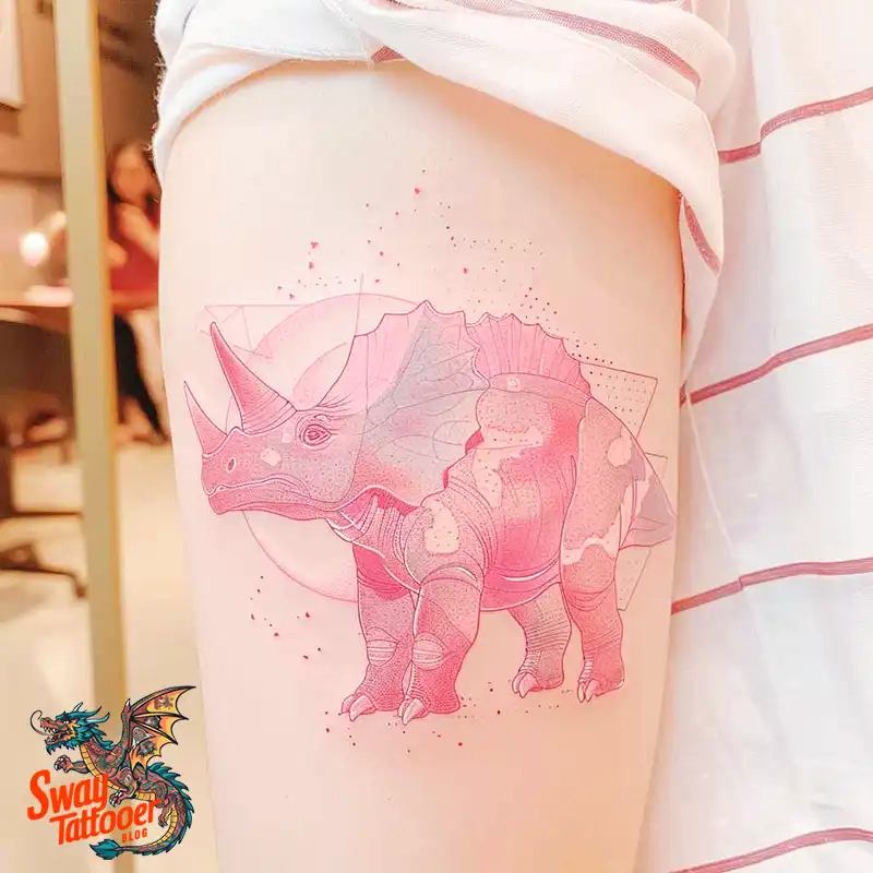 120 Triceratops Tattoo Design Ideas: Roaring Bold Ink 102 triceratops tattoo