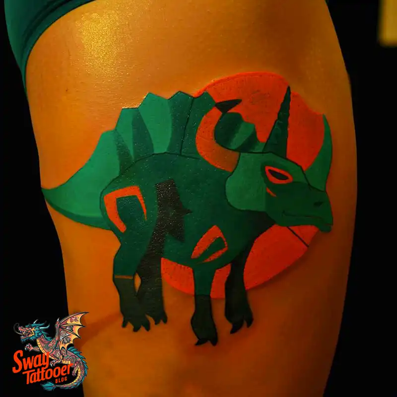 120 Triceratops Tattoo Design Ideas: Roaring Bold Ink 91 triceratops tattoo