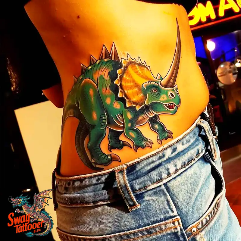 120 Triceratops Tattoo Design Ideas: Roaring Bold Ink 86 triceratops tattoo
