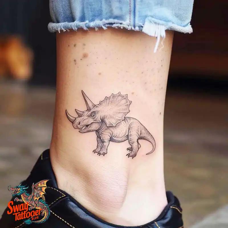 120 Triceratops Tattoo Design Ideas: Roaring Bold Ink 73 triceratops tattoo