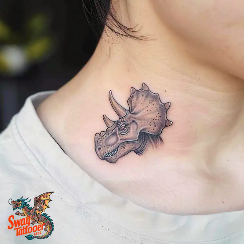 120 Triceratops Tattoo Design Ideas: Roaring Bold Ink 76 triceratops tattoo