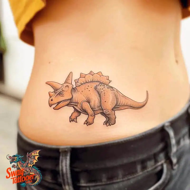 120 Triceratops Tattoo Design Ideas: Roaring Bold Ink 77 triceratops tattoo
