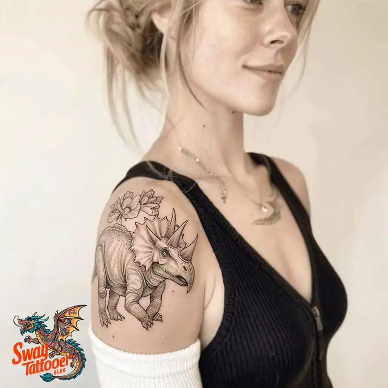 120 Triceratops Tattoo Design Ideas: Roaring Bold Ink 60 triceratops tattoo