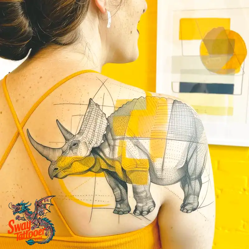 120 Triceratops Tattoo Design Ideas: Roaring Bold Ink 50 triceratops tattoo