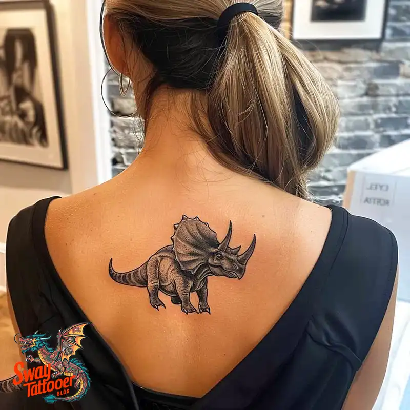 120 Triceratops Tattoo Design Ideas: Roaring Bold Ink 30 triceratops tattoo