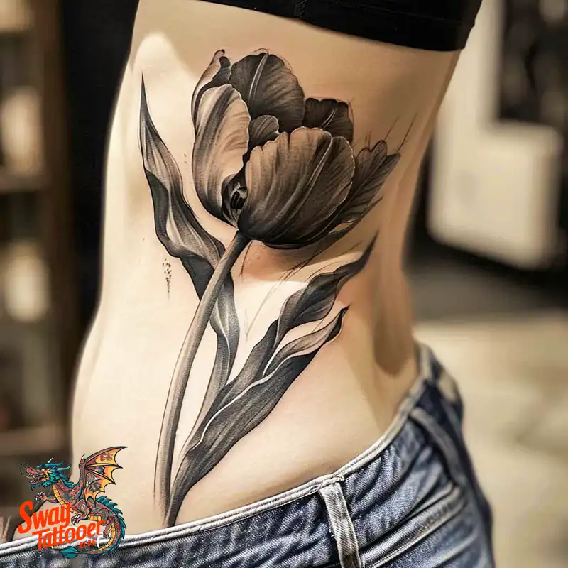 120 Tulip Tattoo Design Ideas: Blooming Beauty and Meaning 110 tulip 10