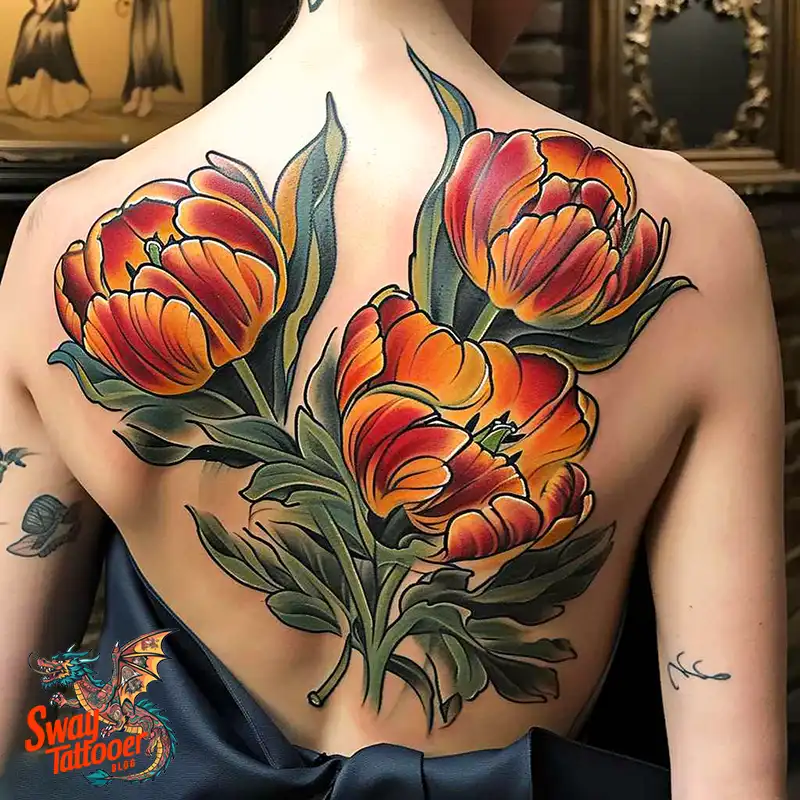 120 Tulip Tattoo Design Ideas: Blooming Beauty and Meaning 14 tulip 106