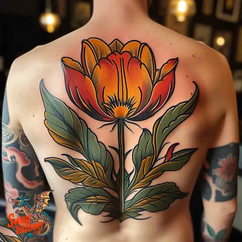 120 Tulip Tattoo Design Ideas: Blooming Beauty and Meaning 13 tulip 107