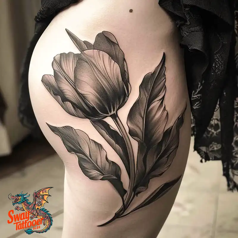 120 Tulip Tattoo Design Ideas: Blooming Beauty and Meaning 107 tulip 13
