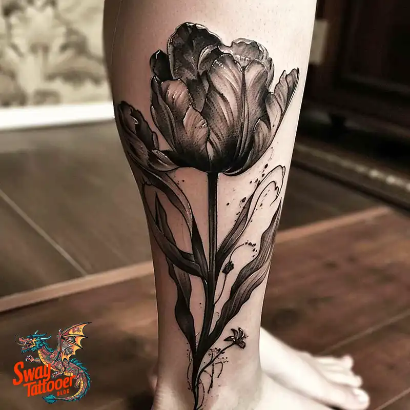 120 Tulip Tattoo Design Ideas: Blooming Beauty and Meaning 116 tulip 4