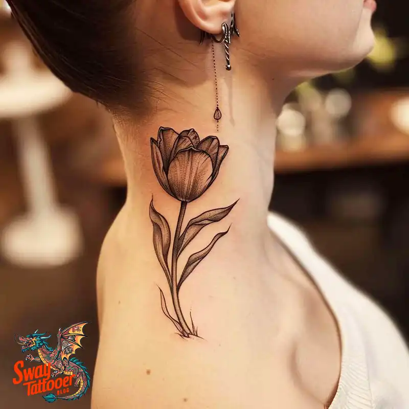 120 Tulip Tattoo Design Ideas: Blooming Beauty and Meaning 68 tulip 52