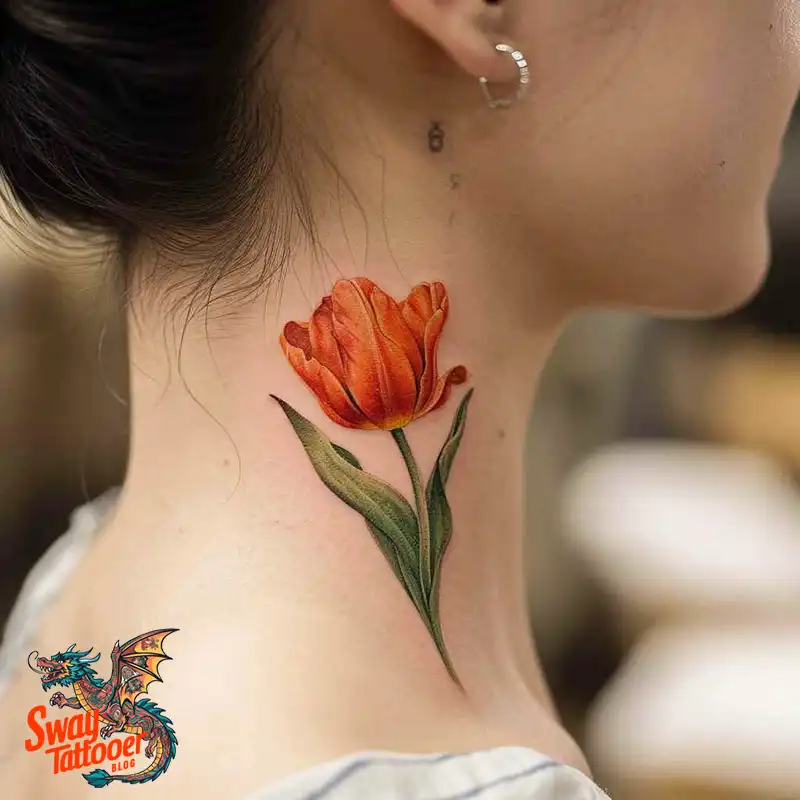 120 Tulip Tattoo Design Ideas: Blooming Beauty and Meaning 67 tulip 53