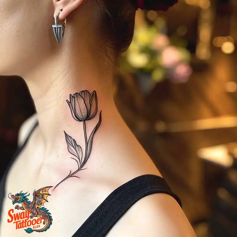 120 Tulip Tattoo Design Ideas: Blooming Beauty and Meaning 66 tulip 54