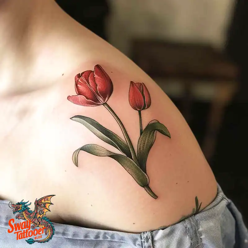 120 Tulip Tattoo Design Ideas: Blooming Beauty and Meaning 64 tulip 56