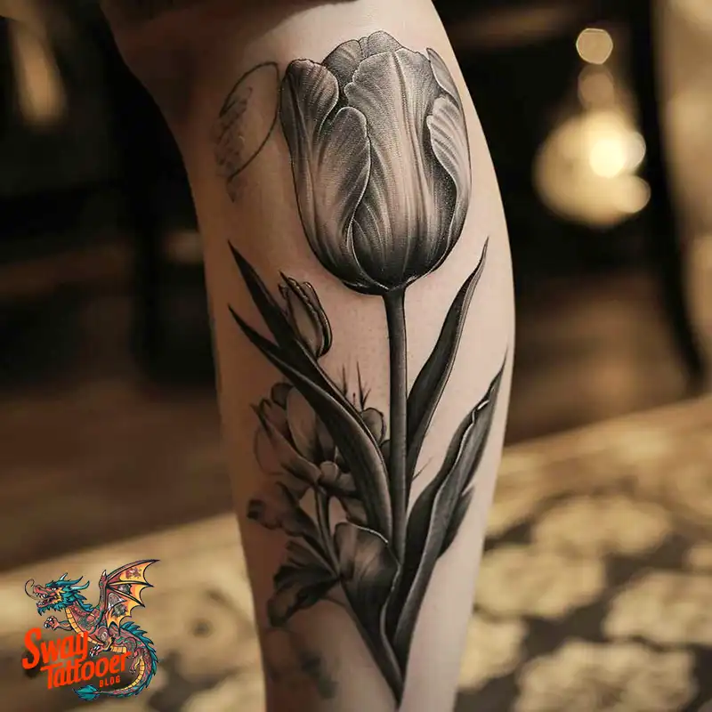 120 Tulip Tattoo Design Ideas: Blooming Beauty and Meaning 114 tulip 6