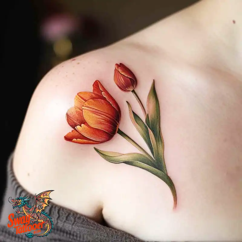 120 Tulip Tattoo Design Ideas: Blooming Beauty and Meaning 60 tulip 60