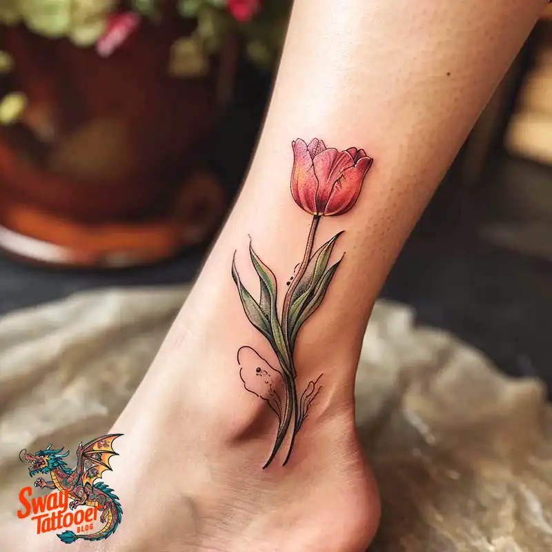 120 Tulip Tattoo Design Ideas: Blooming Beauty and Meaning 41 tulip 79